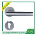 SZD STH-122 Commercial Lever Stainless Steel Round Door Handles On Square Rose